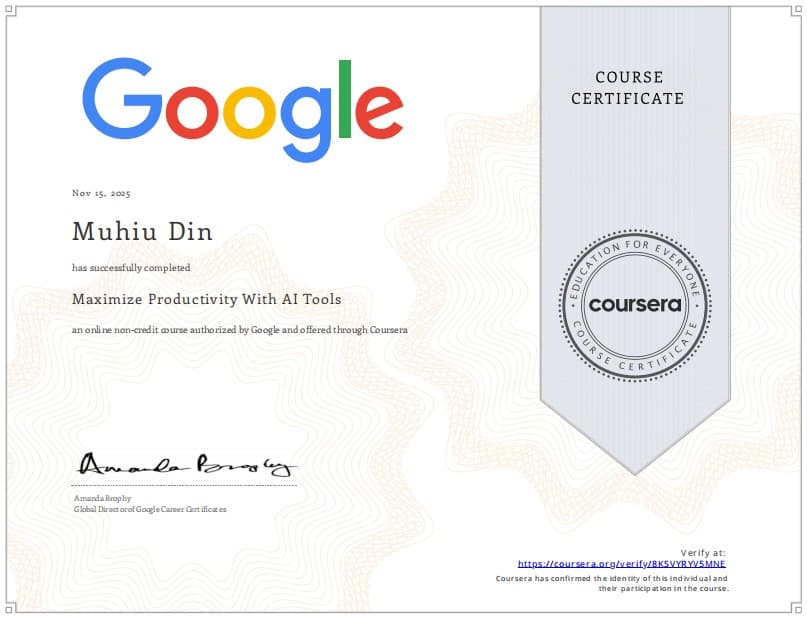 Google – Maximize productivity